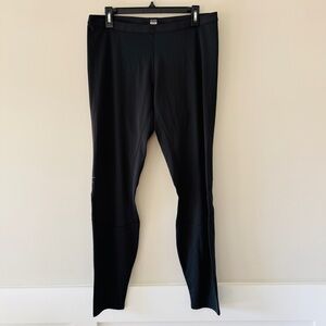 ArcTeryx Phase AR Black Base Layer Leggings Womens XL Pull On Elastic Waist Fitt
